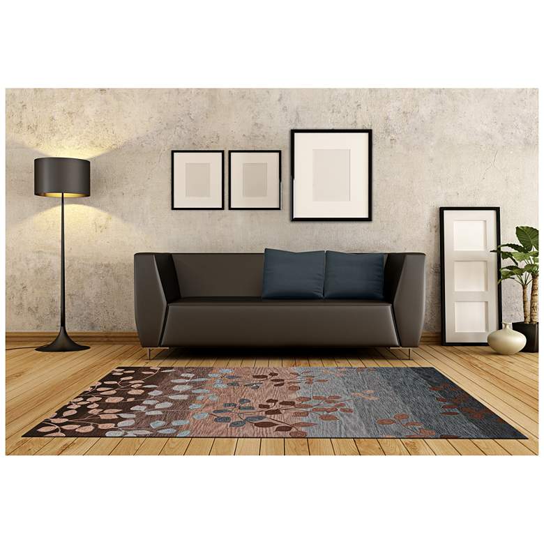 Image 3 Dalyn Studio SM1 5'x7'6" Mocha Tufted Area Rug more views