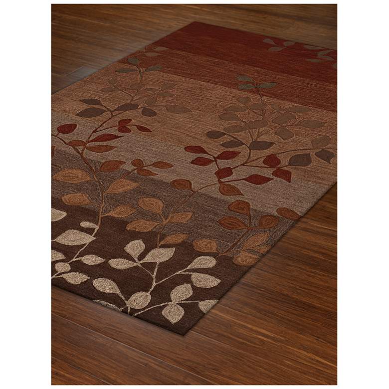 Image 2 Dalyn Studio SP1 5'x7'6" Paprika Tufted Area Rug more views