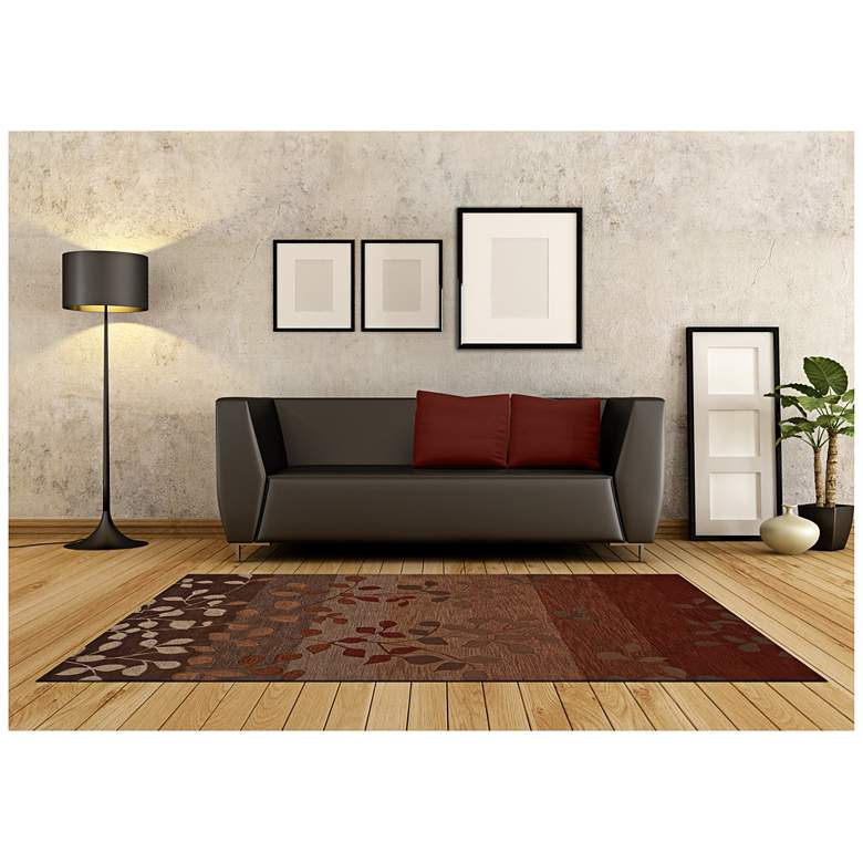 Image 3 Dalyn Studio SP1 5'x7'6" Paprika Tufted Area Rug more views