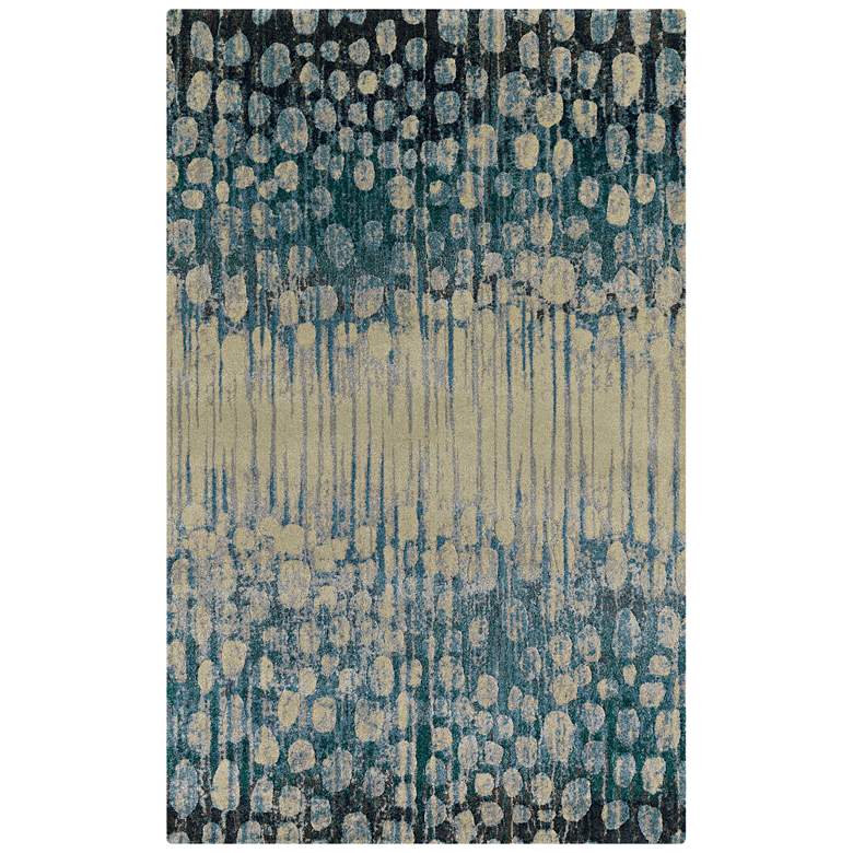 Image 1 Dalyn Upton UP5 5&#39;3 inchx7&#39;7 inch Pewter Area Rug