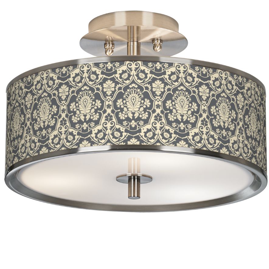 damask ceiling light