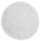 Dan Foley 12" x 12" Ivory Faux Fox Hair Circle Throw Pillow