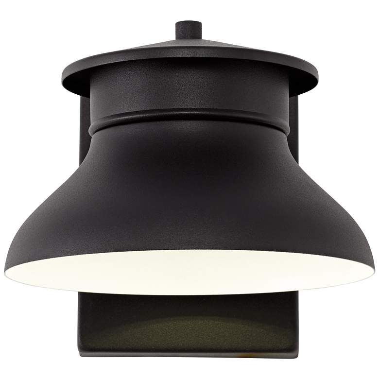Image 6 Danbury 5" High Black LED Outdoor Barn Wall Lights Set of 2 more views