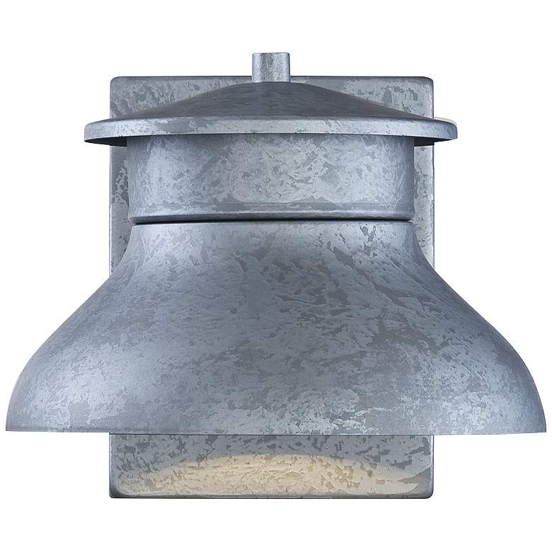 Danbury 5 inch High Galvanized Steel LED Outdoor Wall Light more views