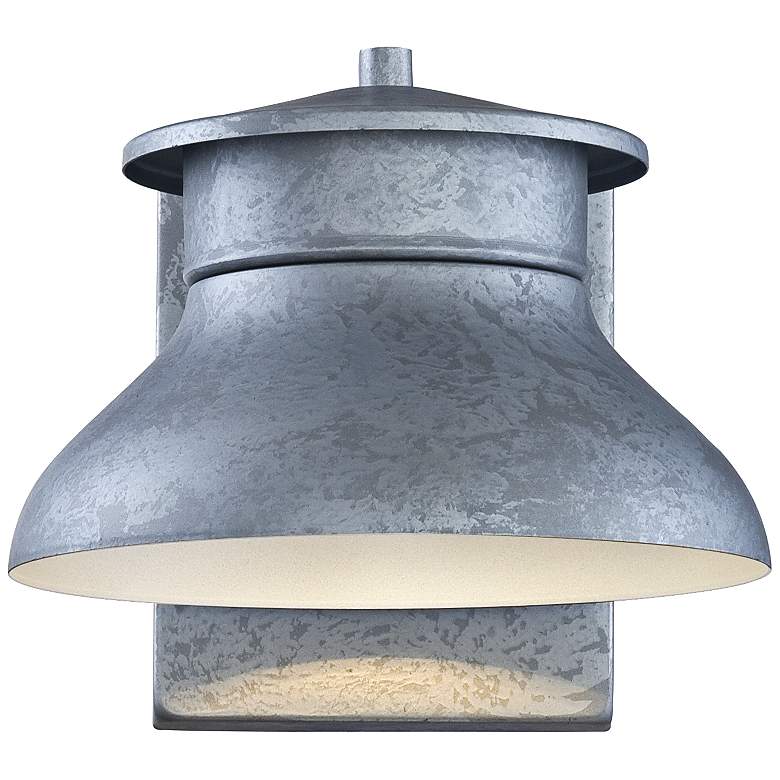 Danbury 5 inch High Galvanized Steel LED Outdoor Wall Light more views