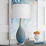 Dancer 31" Contemporary Styled Blue Table Lamp