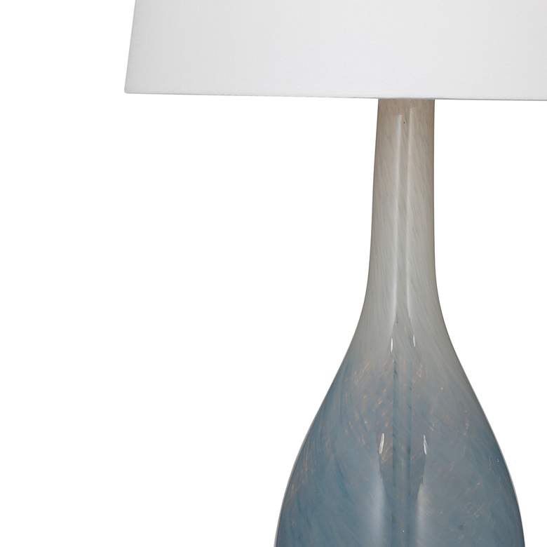 Image 3 Dancer 31 inch Contemporary Styled Blue Table Lamp more views