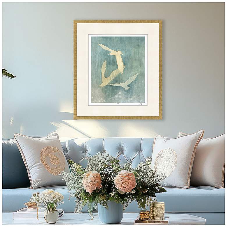 Image 4 Dancing in the Break II 33"W x 39"H Framed Art more views