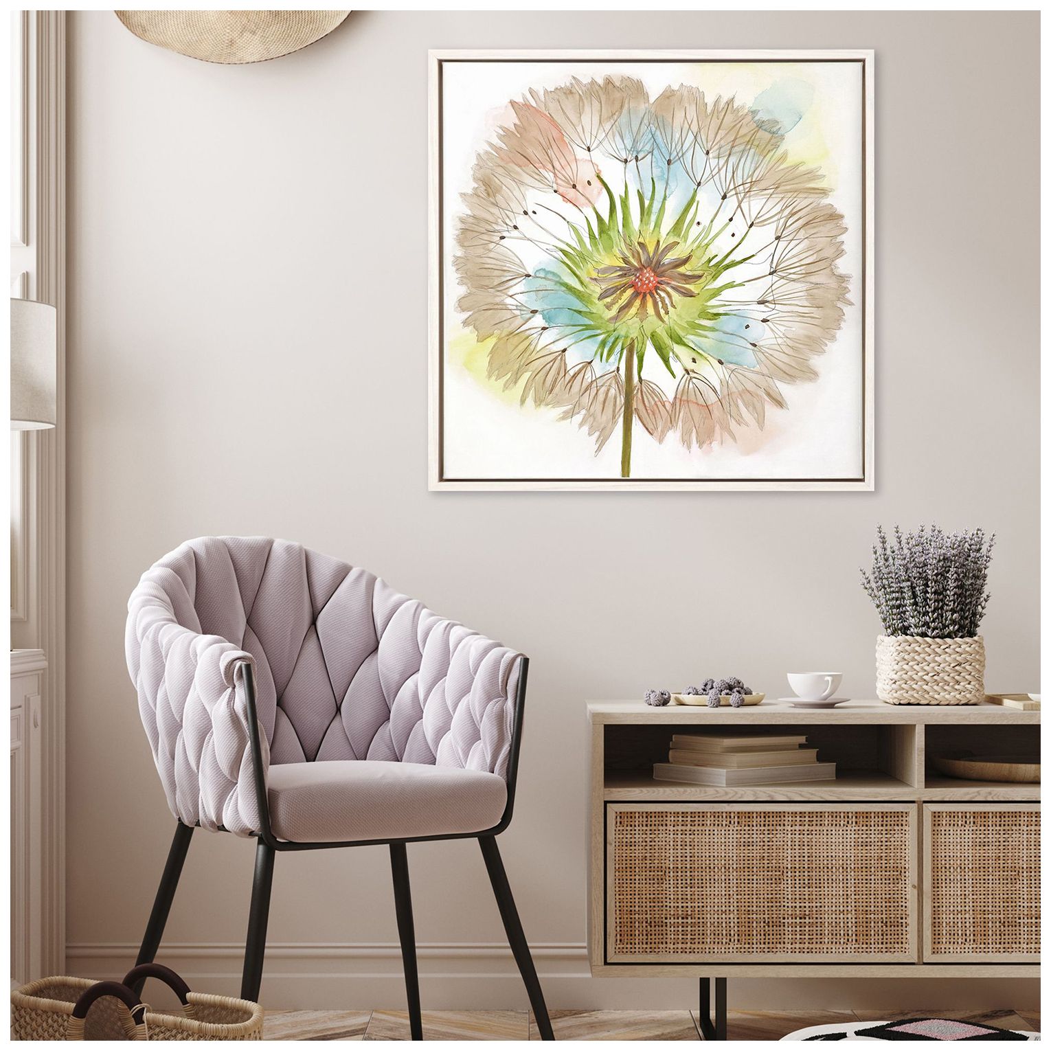 Image 4 Dandelion IV 26"W x 26"H Canvas more views