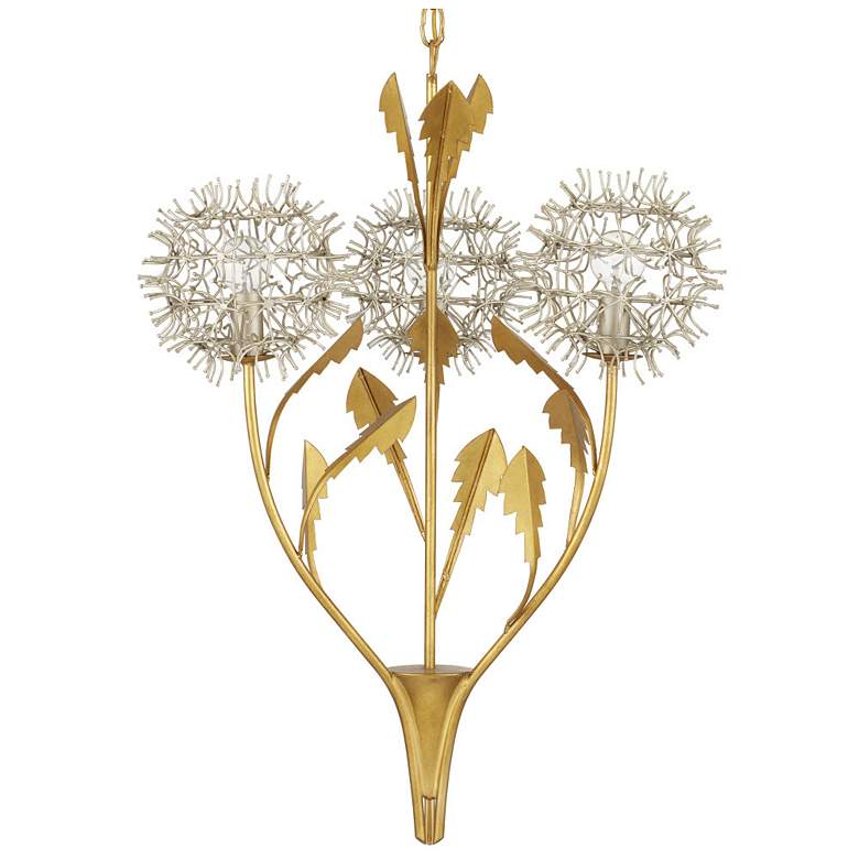 Image 2 Dandelion Silver & Gold Pendant more views