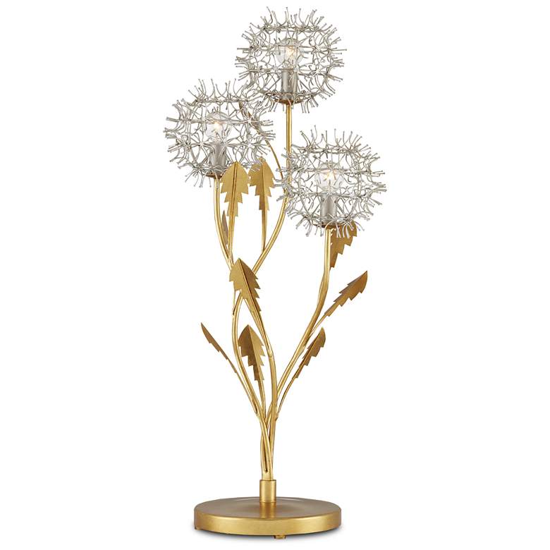 Image 1 Dandelion Silver & Gold Table Lamp