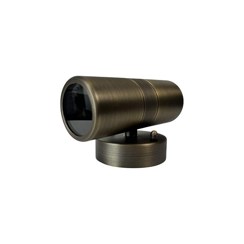 Image 2 Danforth 5 3/4" High Brass Landscape Sconce Spot Light more views