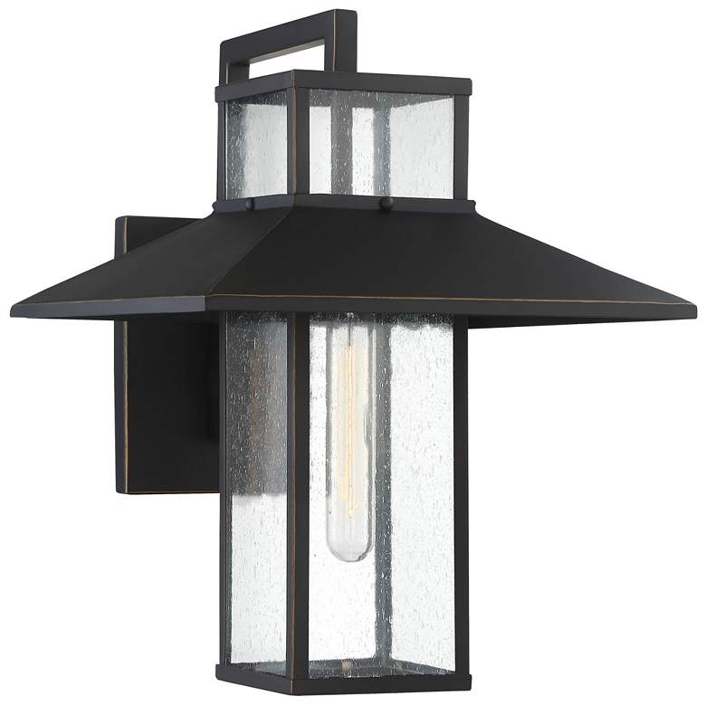 Image 1 Danforth Park 1-Light Oil Rubbed Bronze Outdoor Wall Sconce