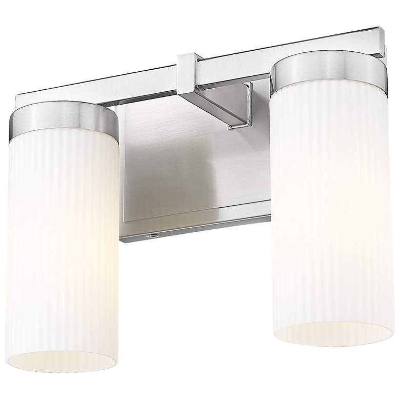 Image 4 Danica by Z-Lite Brushed Nickel 2 Light Vanity more views