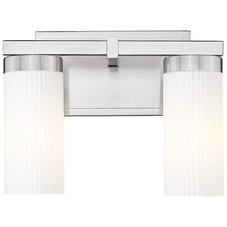 Image 5 Danica by Z-Lite Brushed Nickel 2 Light Vanity more views