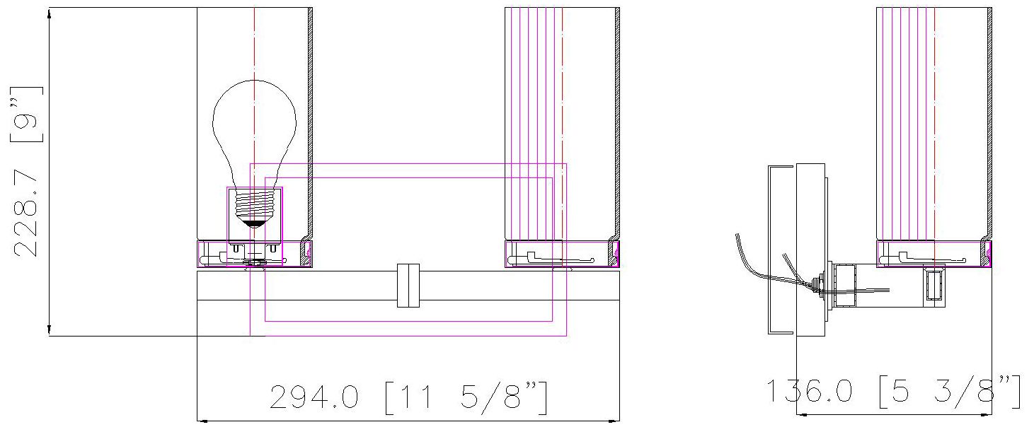 Danica by Z-Lite Brushed Nickel 2 Light Vanity