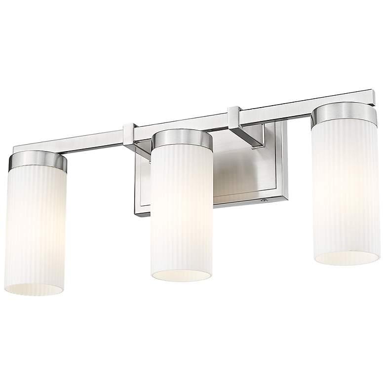 Image 4 Danica by Z-Lite Brushed Nickel 3 Light Vanity more views