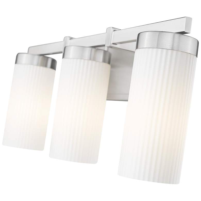 Image 6 Danica by Z-Lite Brushed Nickel 3 Light Vanity more views