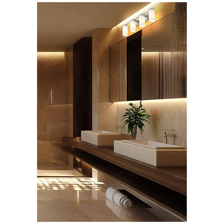 Image 2 Danica by Z-Lite Brushed Nickel 4 Light Vanity more views