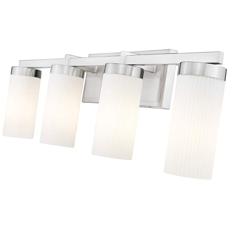 Image 6 Danica by Z-Lite Brushed Nickel 4 Light Vanity more views