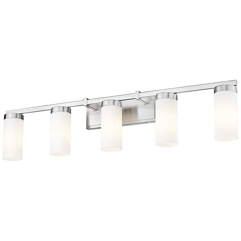 Image 4 Danica by Z-Lite Brushed Nickel 5 Light Vanity more views