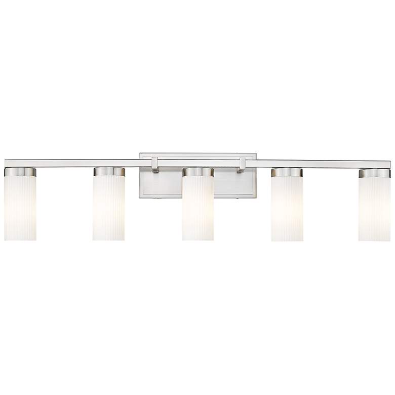 Image 5 Danica by Z-Lite Brushed Nickel 5 Light Vanity more views