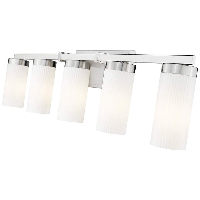 Image 6 Danica by Z-Lite Brushed Nickel 5 Light Vanity more views