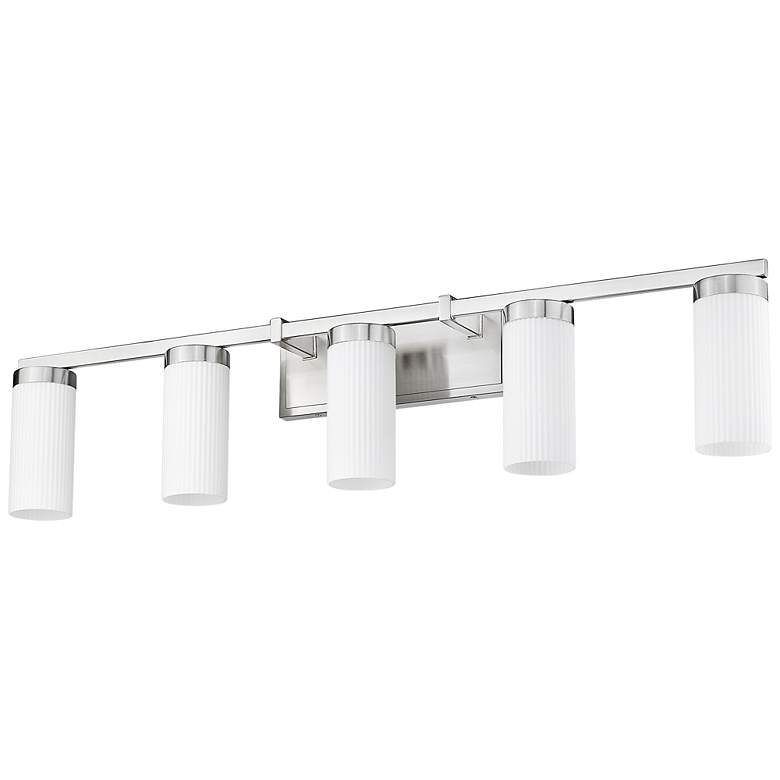 Image 7 Danica by Z-Lite Brushed Nickel 5 Light Vanity more views