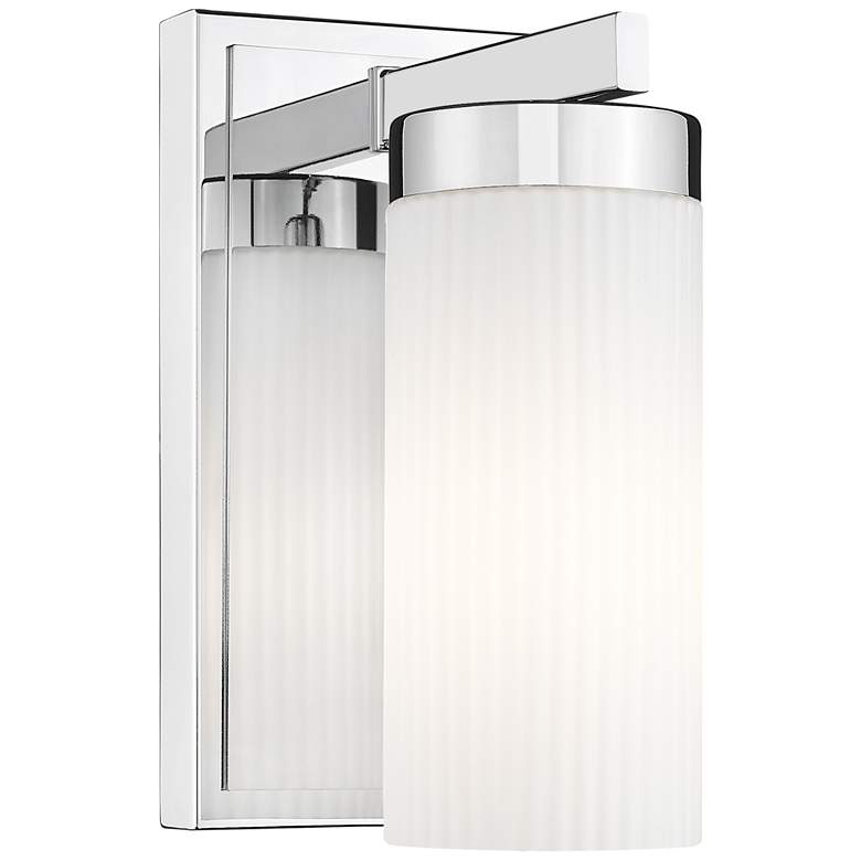 Image 1 Danica by Z-Lite Chrome 1 Light Wall Sconce