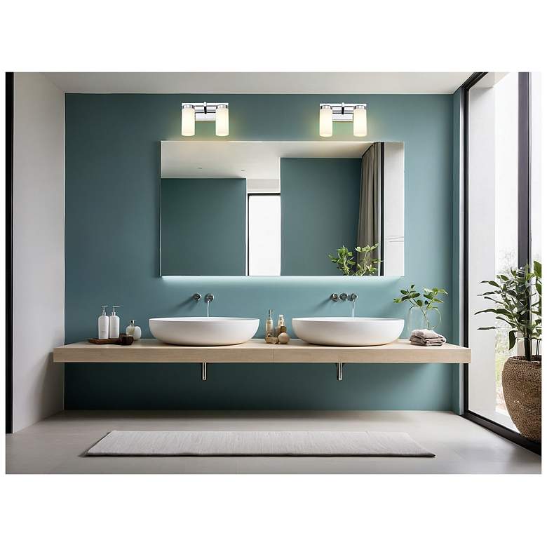 Image 2 Danica by Z-Lite Chrome 2 Light Vanity more views