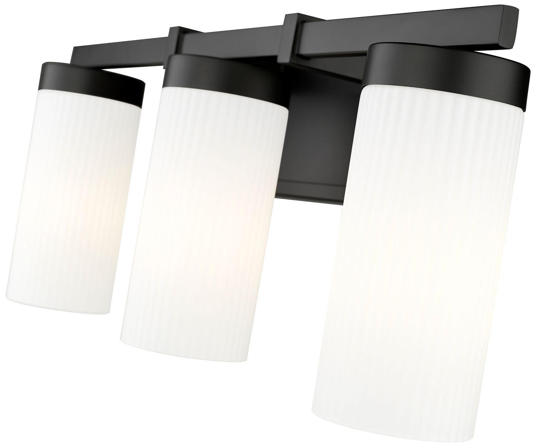 Image 6 Danica by Z-Lite Matte Black 20.5 inch 3 Light Vanity more views