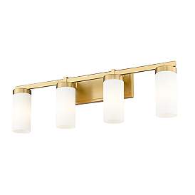 Image5 of Danica by Z-Lite Modern Gold 29.5 inch 4 Light Vanity more views