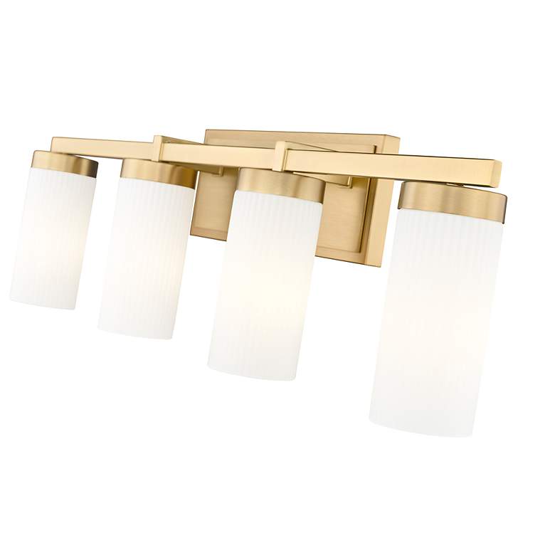 Image 7 Danica by Z-Lite Modern Gold 29.5 inch 4 Light Vanity more views