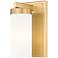 Danica by Z-Lite Modern Gold 4.75 inch 1 Light Wall Sconce