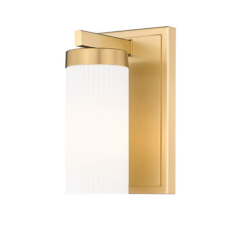 Image 3 Danica by Z-Lite Modern Gold 4.75 inch 1 Light Wall Sconce more views