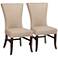 DanicaTaupe Dining Chairs Set of 2