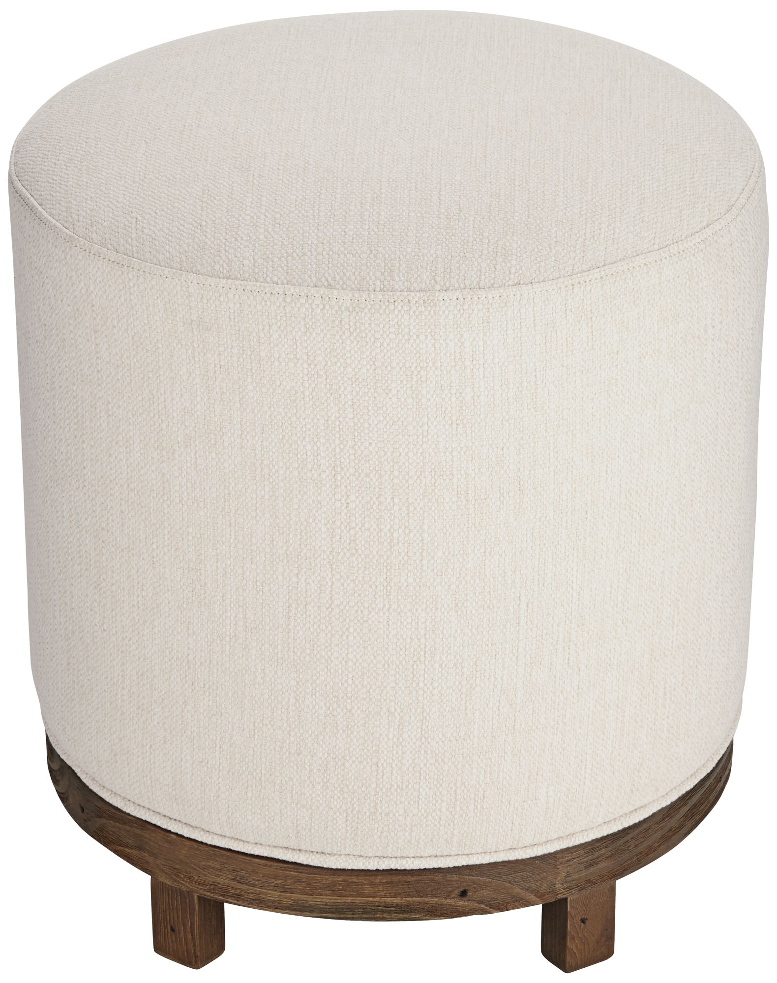 Image 7 Daniel 22" High Zeus Pearl Fabric Swivel Dining Stool Set of 2 more views