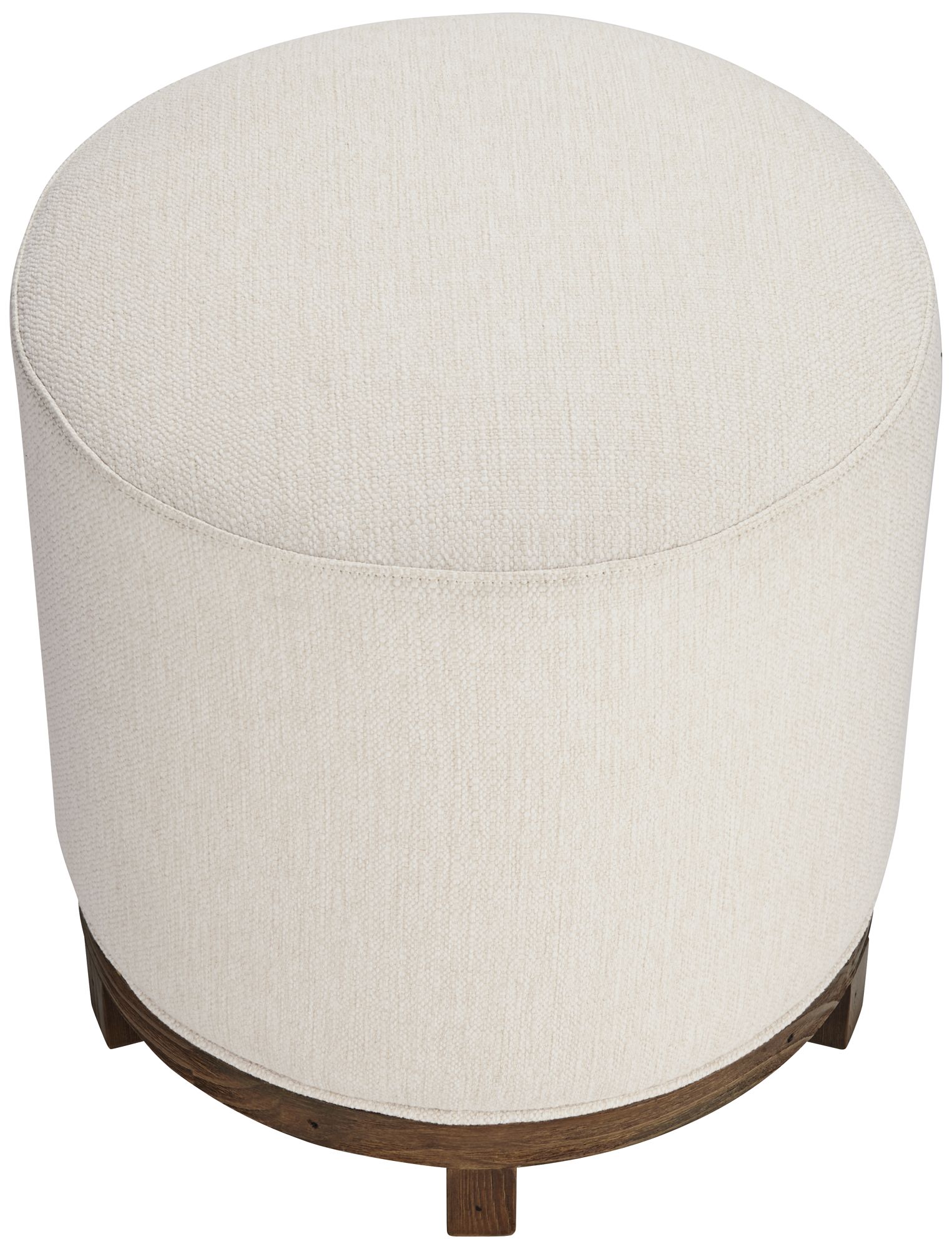 Daniel 22" High Zeus Pearl Fabric Swivel Dining Stool in scene