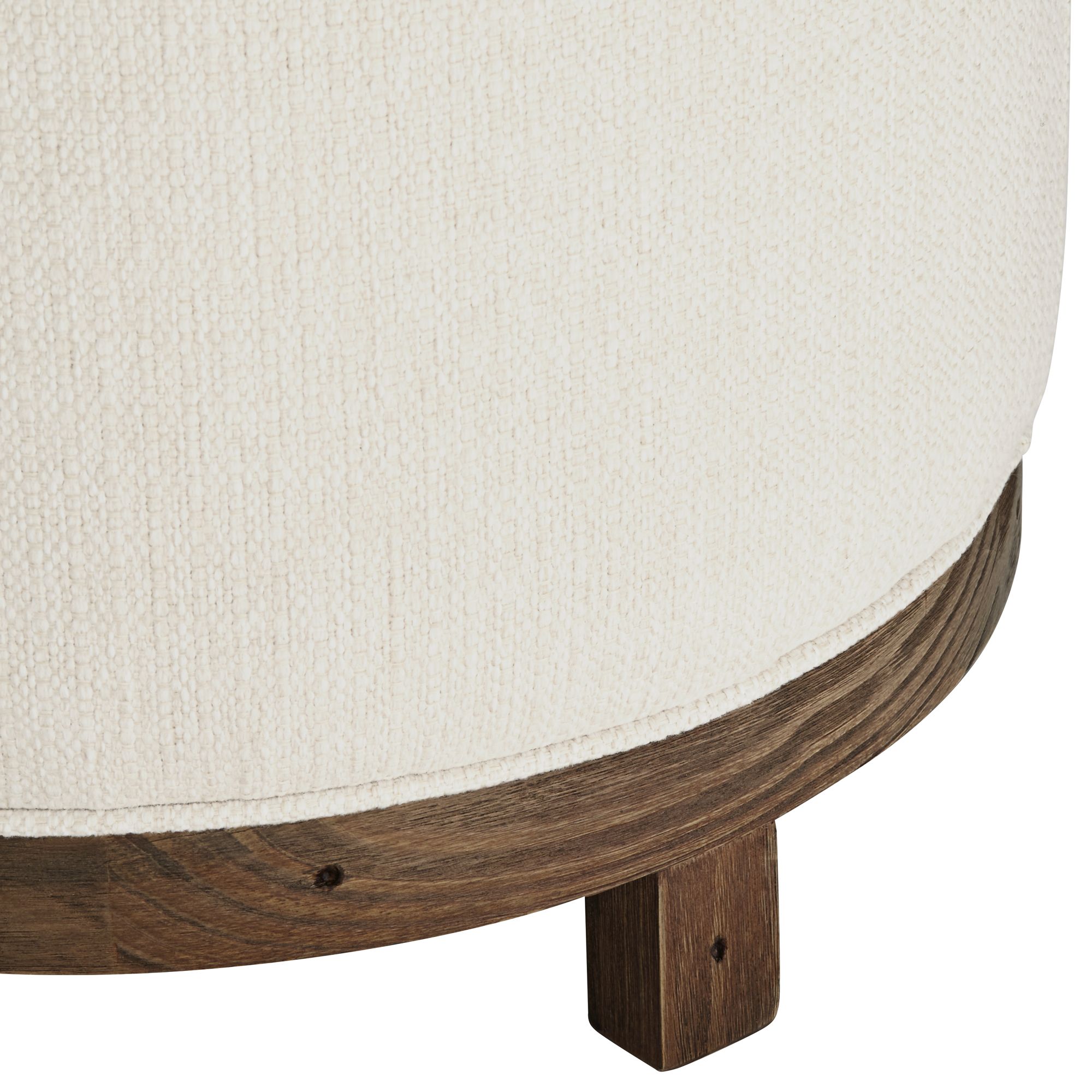 Image 3 Daniel 25 1/2" High Zeus Pearl Fabric Swivel Counter Stool Set of 2 more views