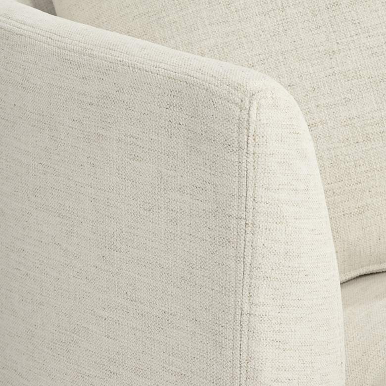 Image 6 Daniel 26 1/2" High Nomad Snow Fabric Swivel Chair more views