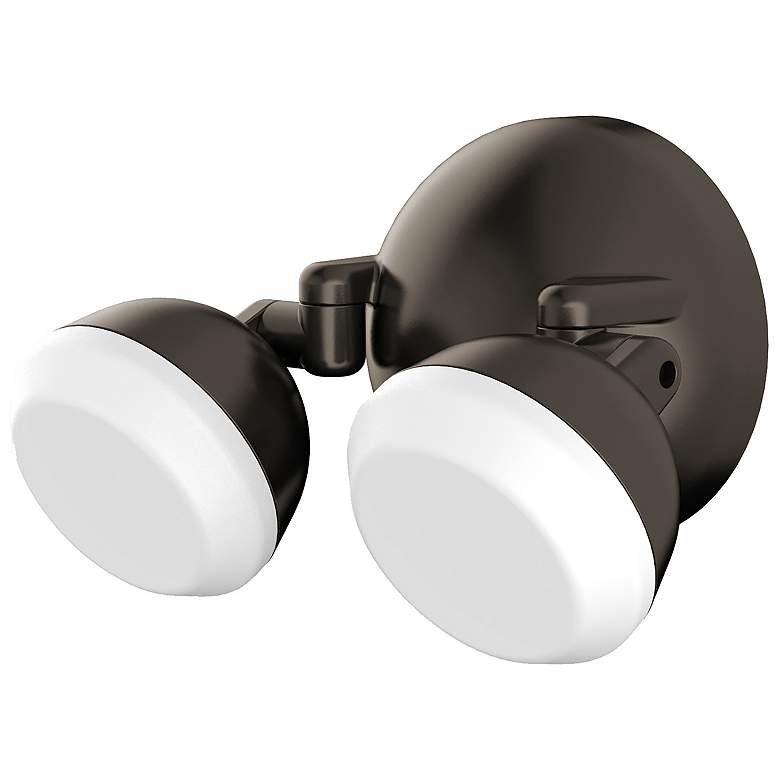 Image 1 Daniel 6" High Bronze 12W Outdoor LED Sconce