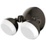 1_Daniel 6" High Bronze 12W Outdoor LED Sconce