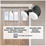 4_Daniel 6" High Bronze 12W Outdoor LED Sconce more views