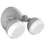Daniel 6" High Textured Grey LED Outdoor Sconce