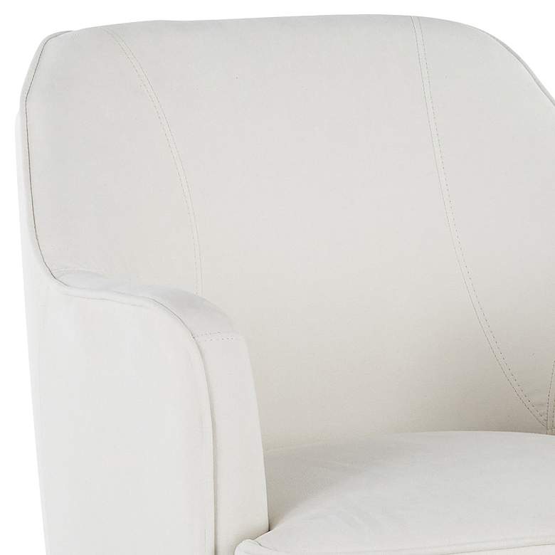 Image 4 Daniella Cream Fabric Accent Chair more views