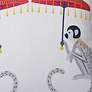 5_Dann Foley 24" x 24 Monkey Print and Cheetah Velvet Double Sided Pillo more views