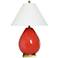 Dann Foley Alice Rouge Glass Table Lamp