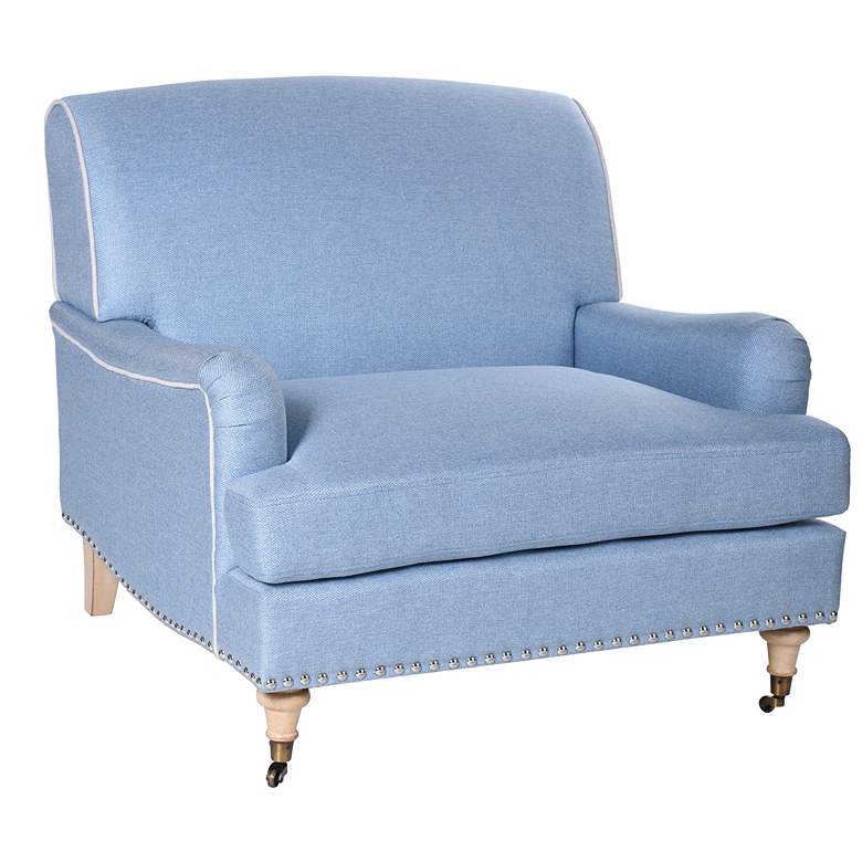 Image 1 Dann Foley - Chair - Chambray Blue