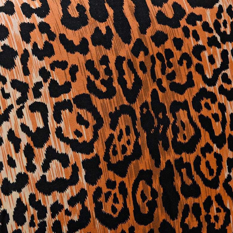 Image 5 Dann Foley Cheetah Printed Fabric Accent Chair more views