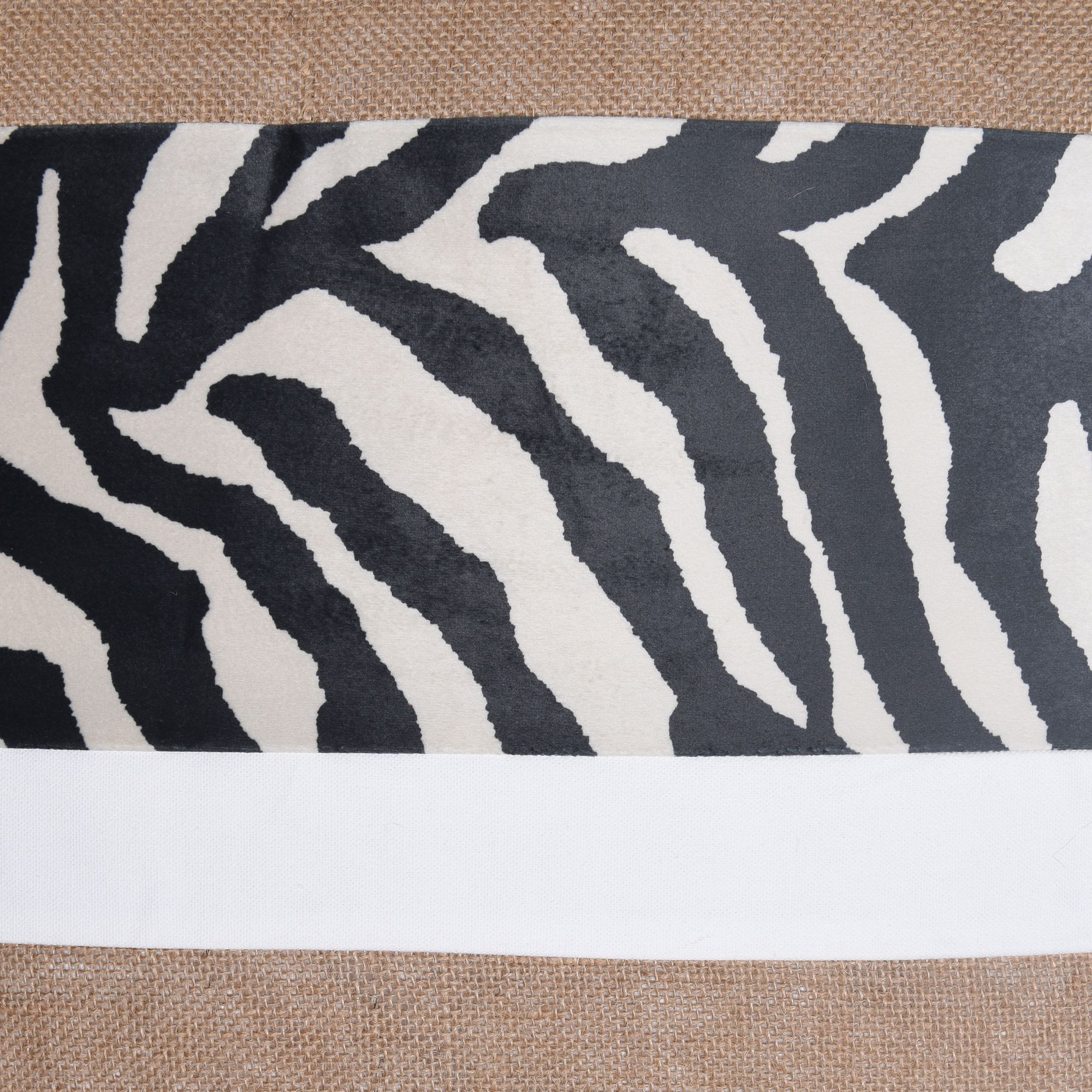 Image 4 Dann Foley - Cushion - Zebra and White more views